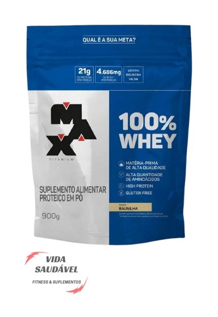 100% whey - Max Titanium